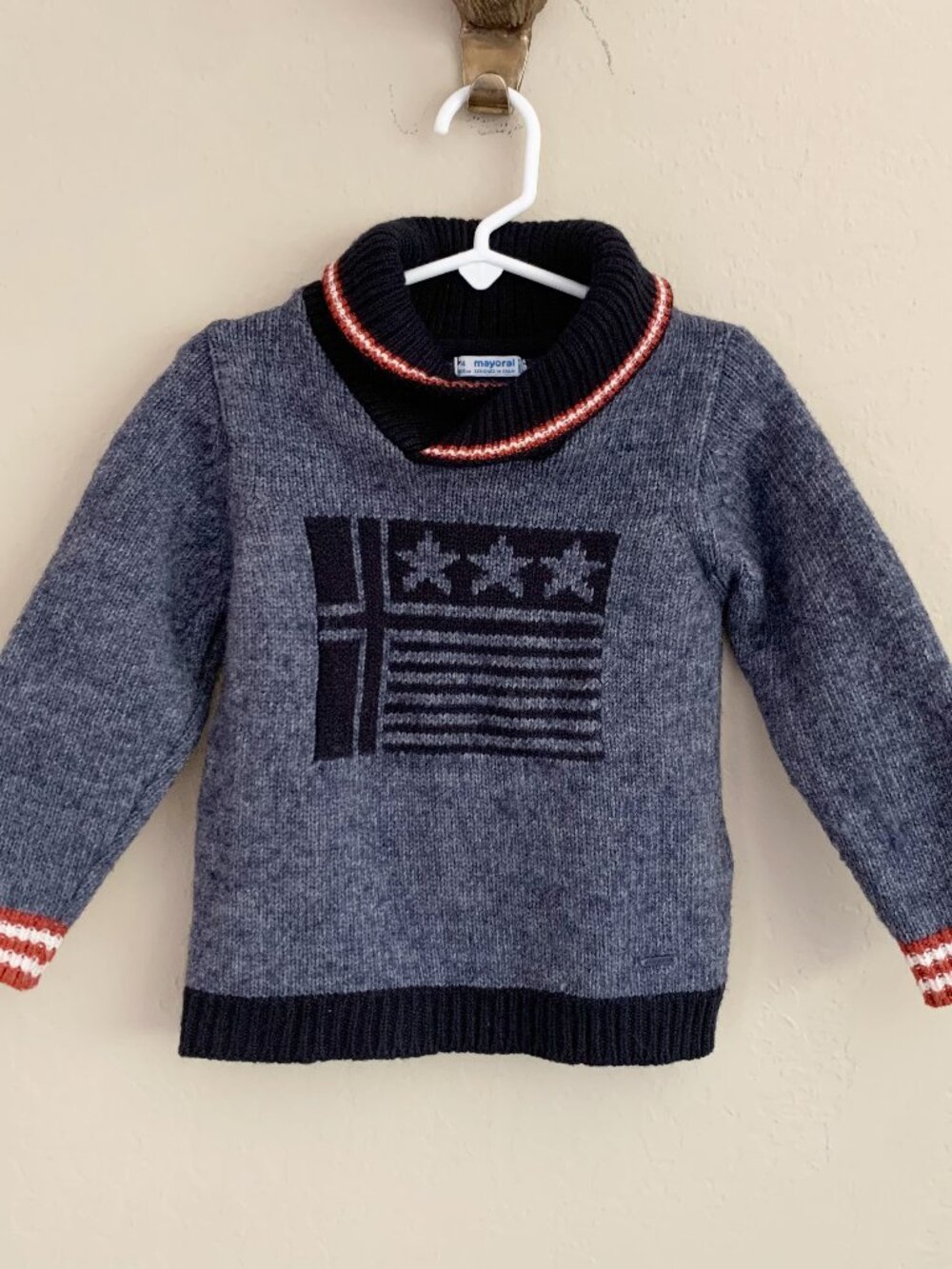 Mayoral Patriotic Sweater • 4 Years